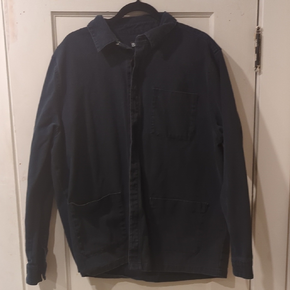 Barbour Lanwell Cotton Denim Button-Up Shirt